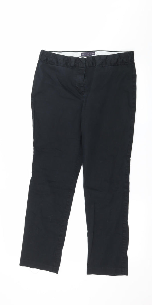 Marks and Spencer Womens Black   Trousers  Size 12 L27 in