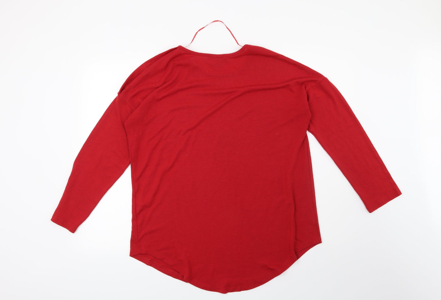 Primark Womens Red   Pullover Sweatshirt Size 10