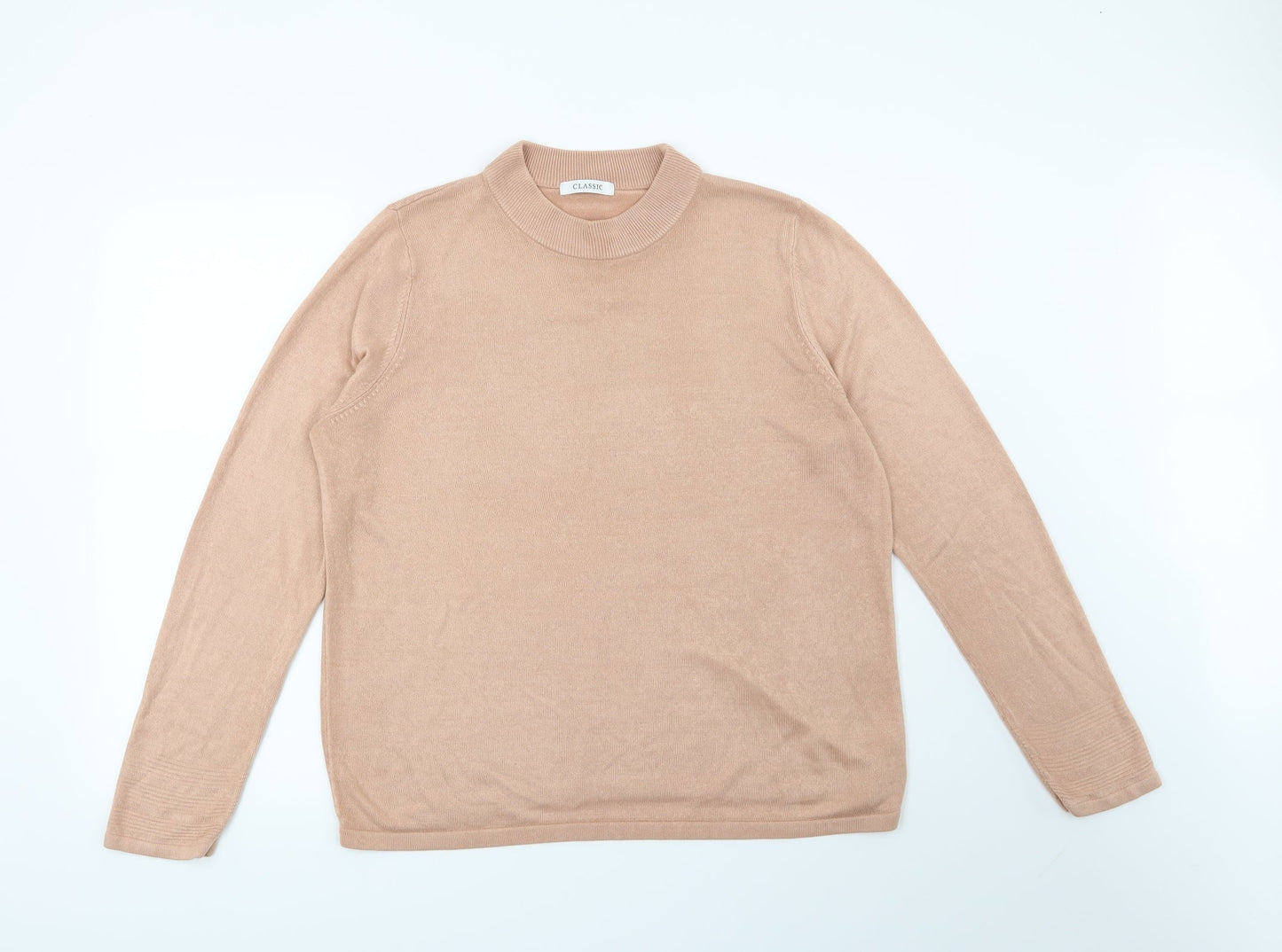 Marks and Spencer Womens Pink   Pullover Jumper Size 16
