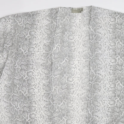 ASOS Womens Multicoloured Animal Print  Basic Blouse Size 14