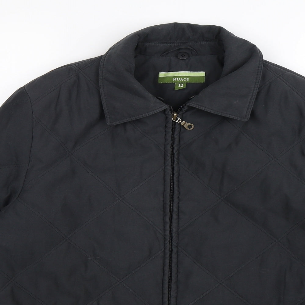NuAge Womens Black   Jacket  Size 12