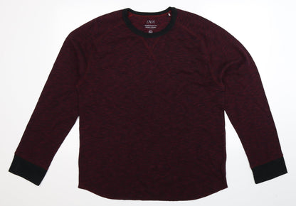 Preloved Easy Mens Brown   Pullover Jumper Size XL - Front