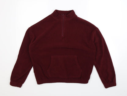 Preloved Select Womens Brown  Fleece Jacket  Size S - Front