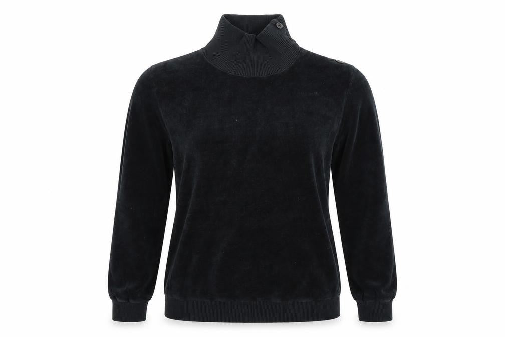Rue de Paris Womens Blue   Pullover Jumper Size S