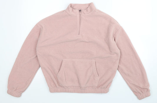 Select Womens Pink  Fleece Jacket  Size S