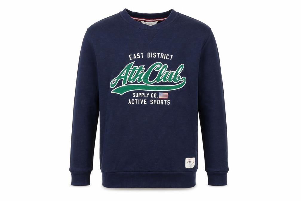 H&M Girls Blue   Pullover Sweatshirt Size 12-13 Years