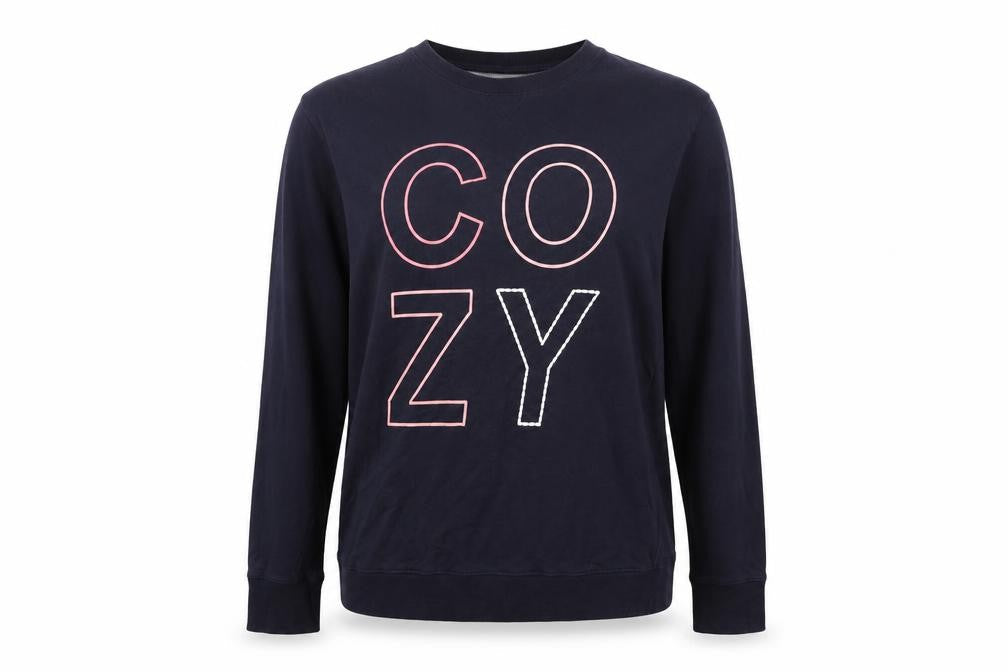 H&M Womens Blue   Pullover Sweatshirt Size M