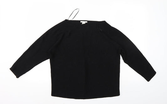 H&M Womens Black   Pullover Jumper Size S