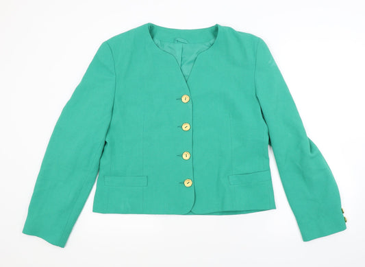 First Avenue Womens Green   Jacket Blazer Size 18