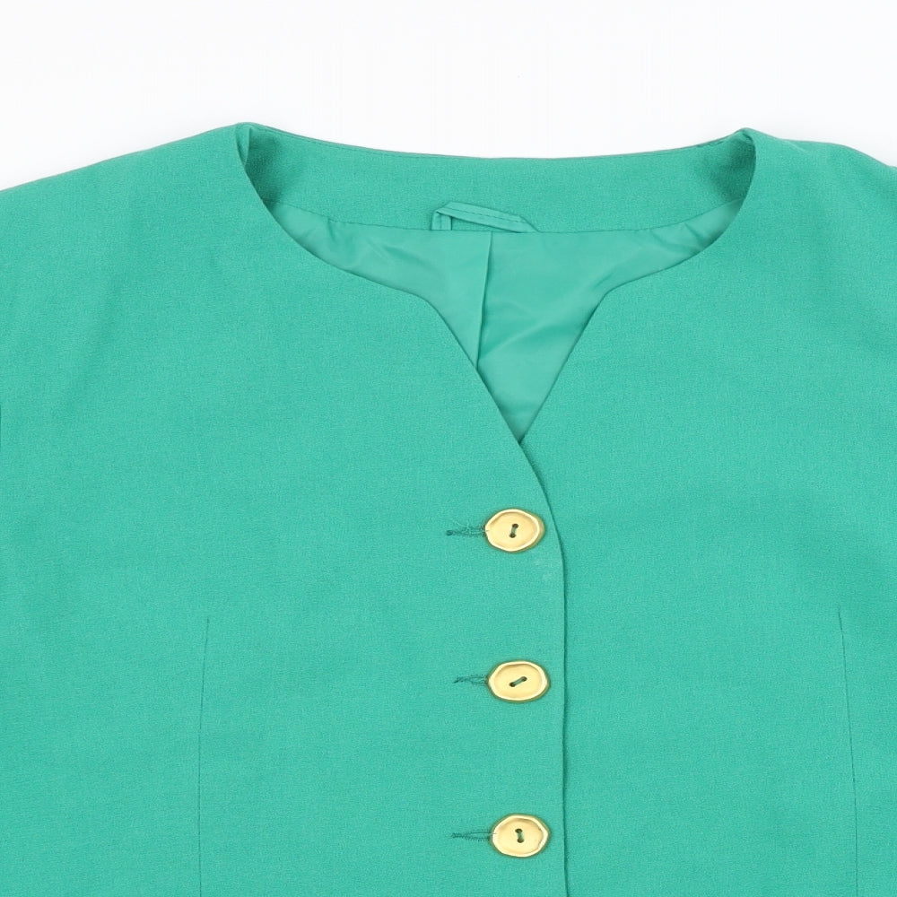 First Avenue Womens Green   Jacket Blazer Size 18