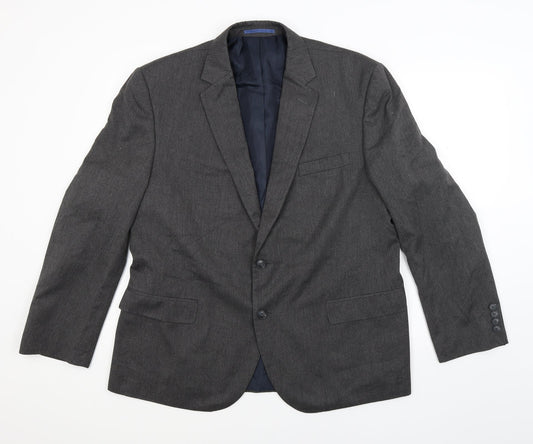 Marks and Spencer Mens Grey   Jacket Suit Jacket Size 44