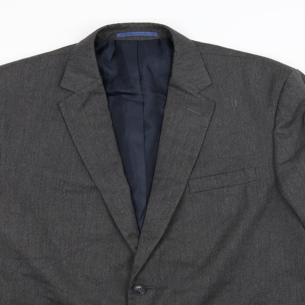 Marks and Spencer Mens Grey   Jacket Suit Jacket Size 44