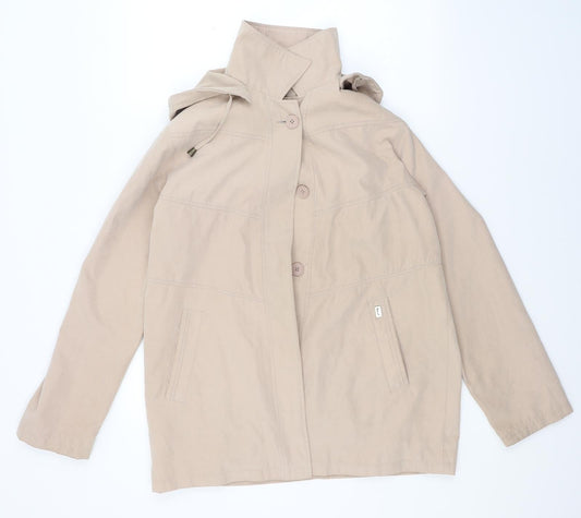 Jbc Womens Beige   Jacket Coat Size 14