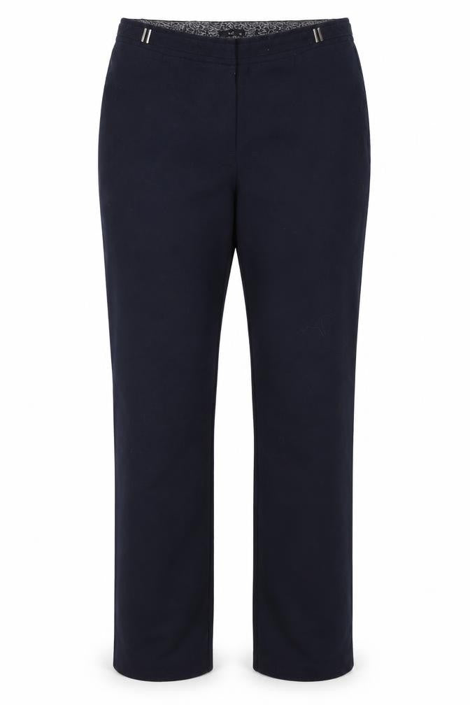 M&Co Womens Blue   Dress Pants Trousers Size 14 L27 in