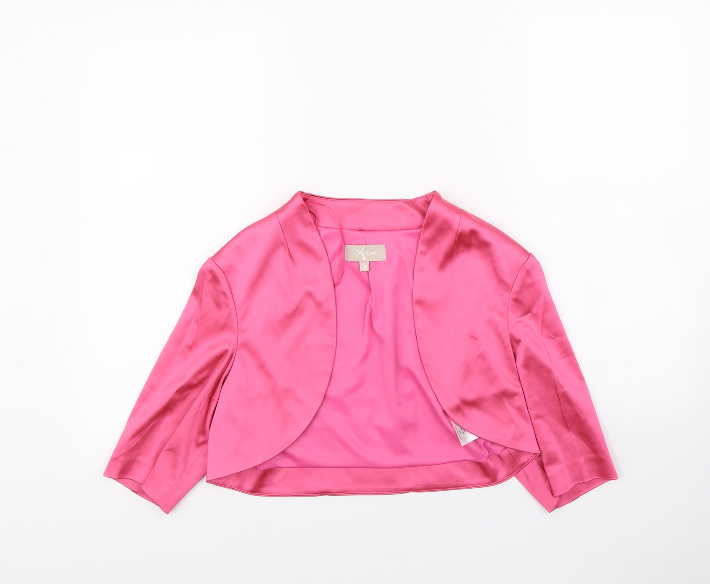 Adress Womens Pink   Jacket  Size 14