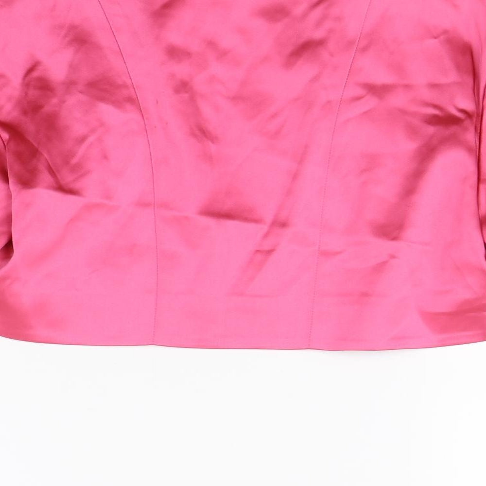 Adress Womens Pink   Jacket  Size 14