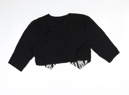 Preworn Womens Black   Jacket  Size 14