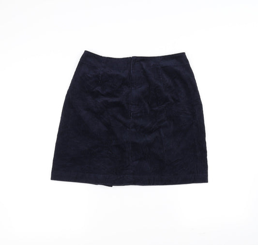 uni Womens Blue   A-Line Skirt Size 29 in