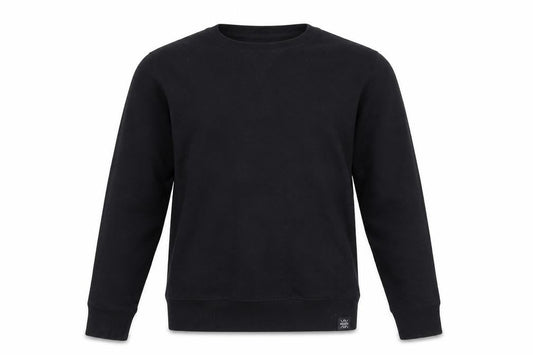 Avenue Mens Black   Pullover Jumper Size L