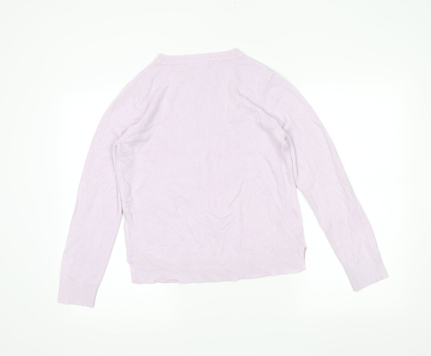 M&S Womens Purple   Tunic Jumper Size 10