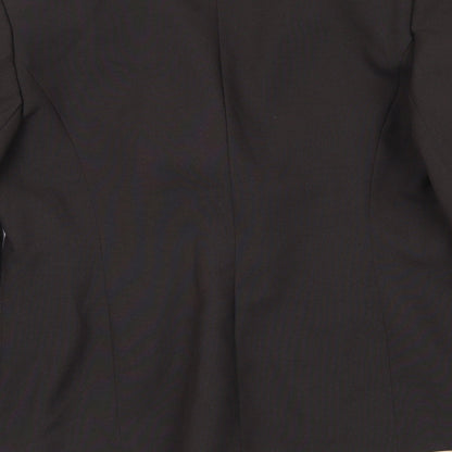NL Collection Womens Brown   Jacket Blazer Size 16