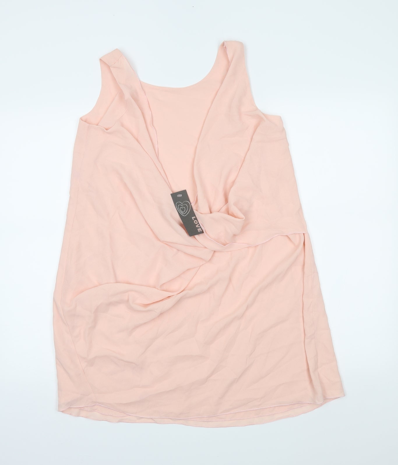 Love Womens Pink   Basic Tank Size S