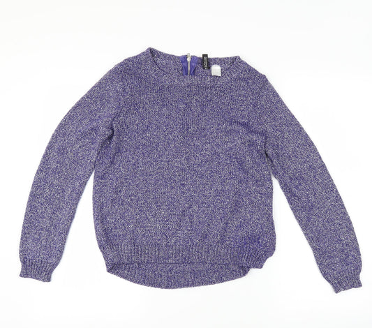 H&M Womens Blue   Pullover Jumper Size 10