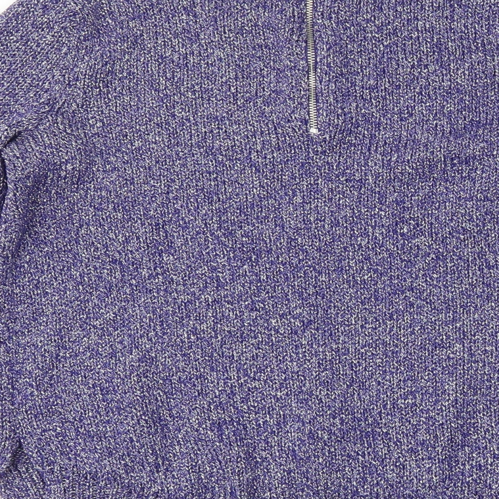 H&M Womens Blue   Pullover Jumper Size 10