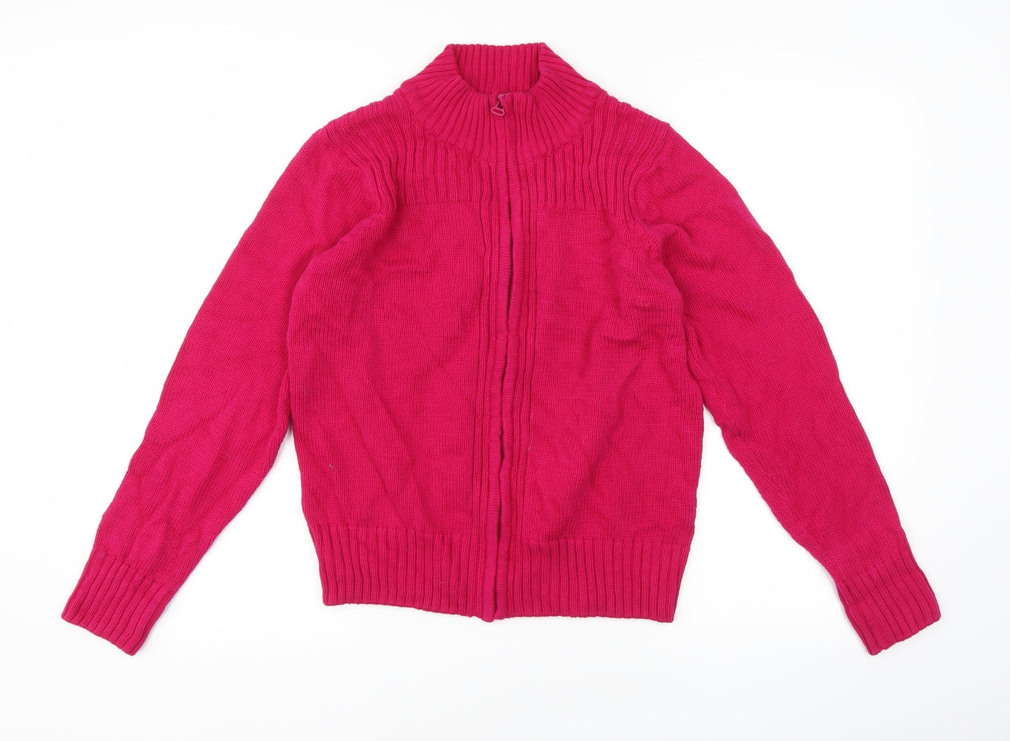 isle Womens Pink  Knit Jacket  Size S