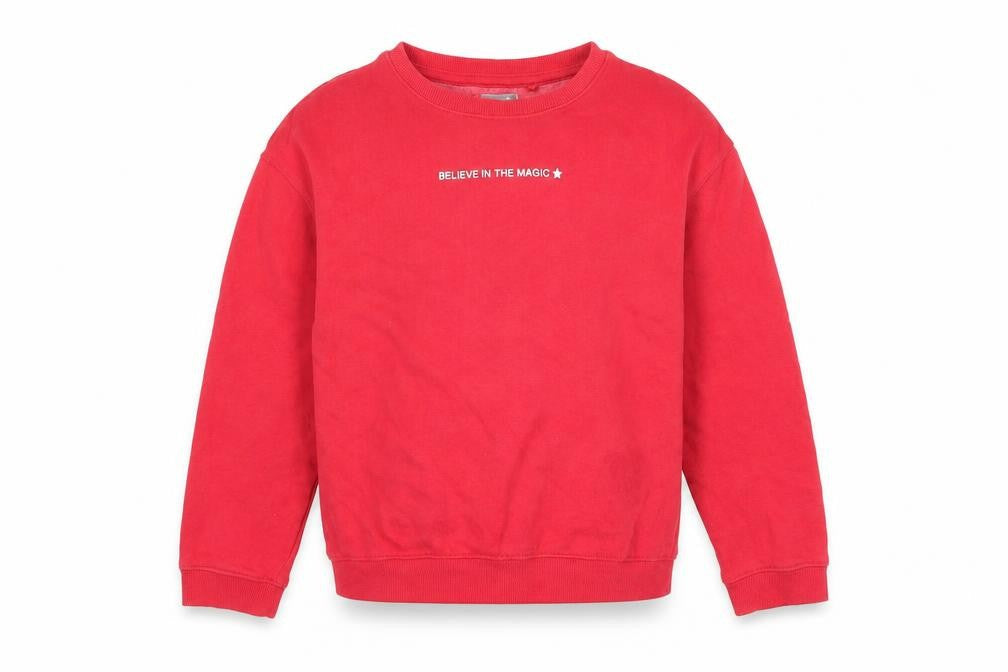 NEXT Girls Pink   Pullover Sweatshirt Size 10 Years  - Believe in Magic
