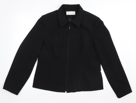 AMARANTO Womens Black   Jacket  Size 14