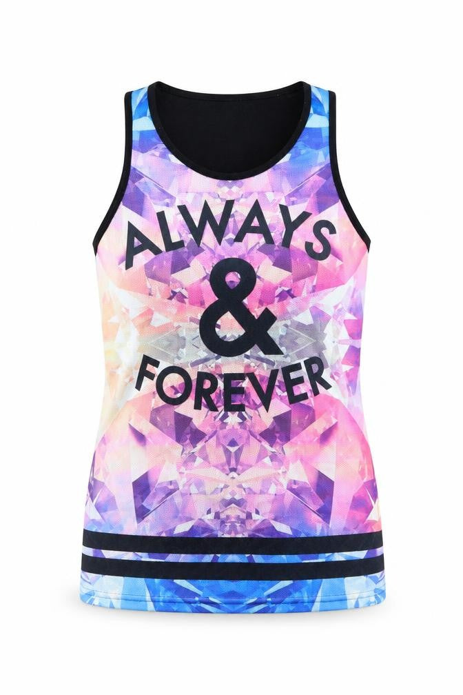 Atmosphere Womens Multicoloured Colourblock  Jersey Tank Size 10