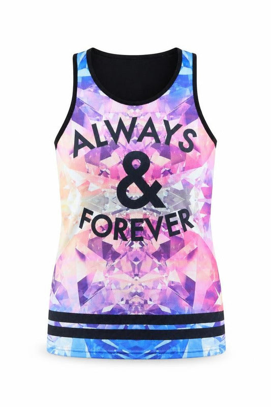 Atmosphere Womens Multicoloured Colourblock  Jersey Tank Size 10