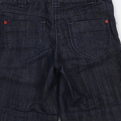 Next Girls Blue  Denim Flared Jeans Size 4 Years