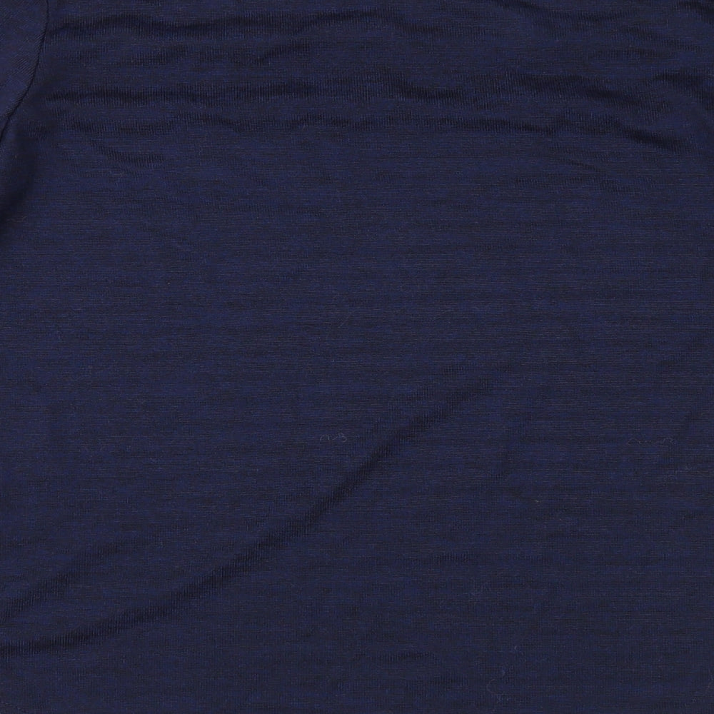 Paraphrase Womens Blue Striped Knit Pullover Jumper Size 10
