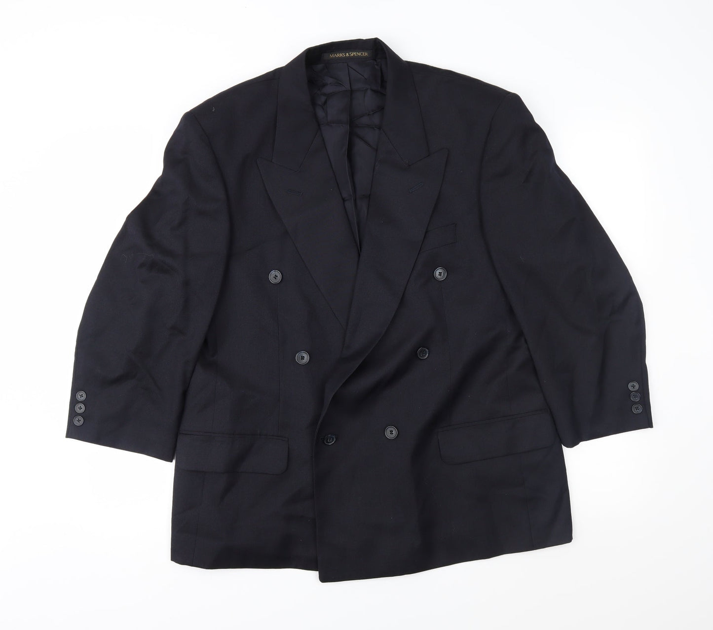 Marks and Spencer Mens Blue   Jacket Suit Jacket Size 42