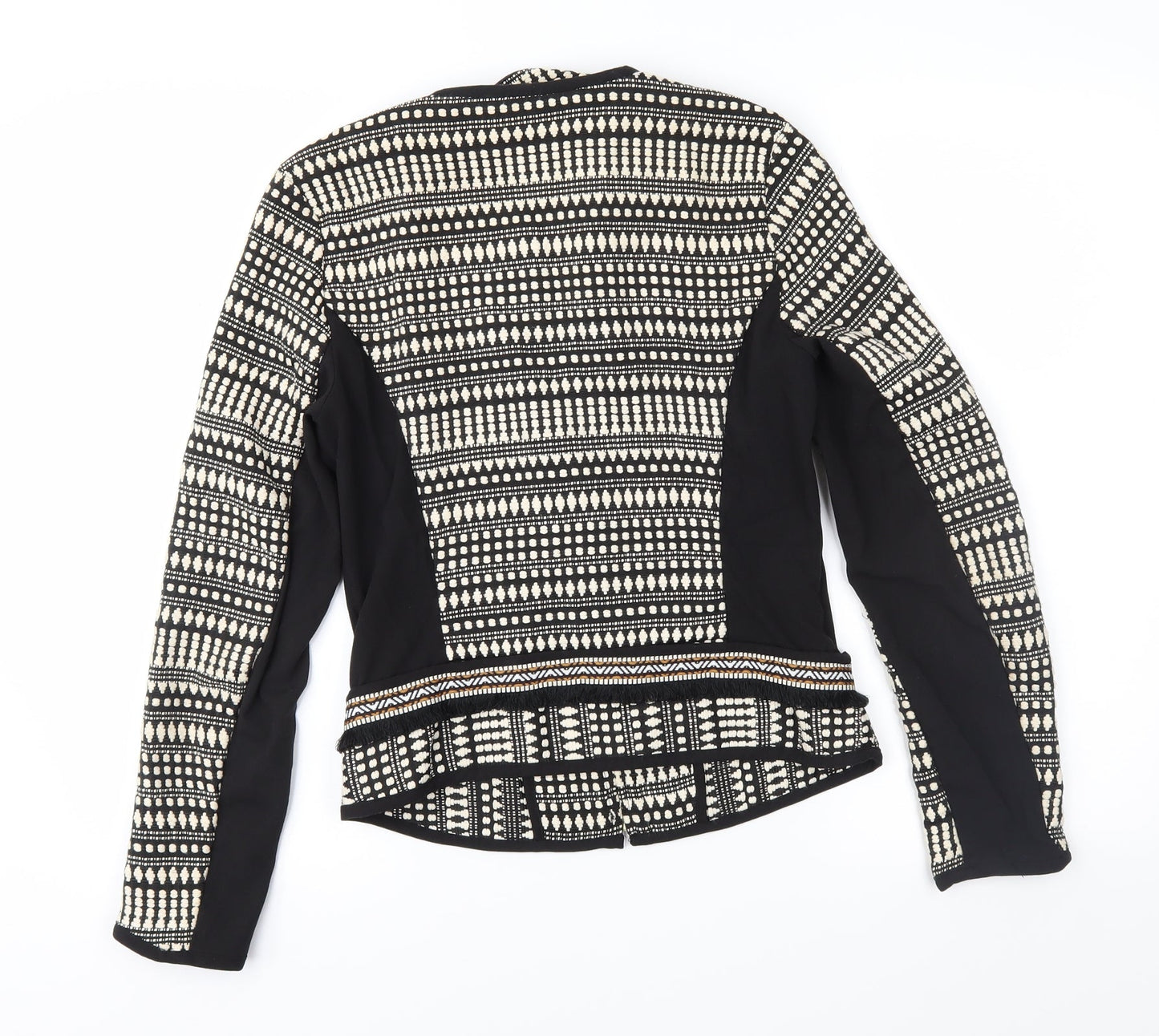 H&M Womens Brown Geometric  Jacket  Size 8