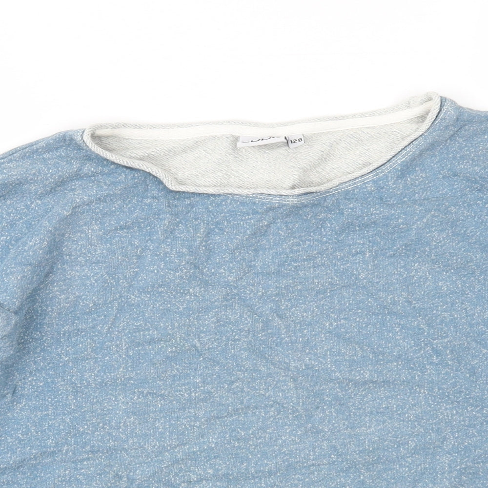 Ebbe Girls Blue   Pullover Sweatshirt Size 8 Years