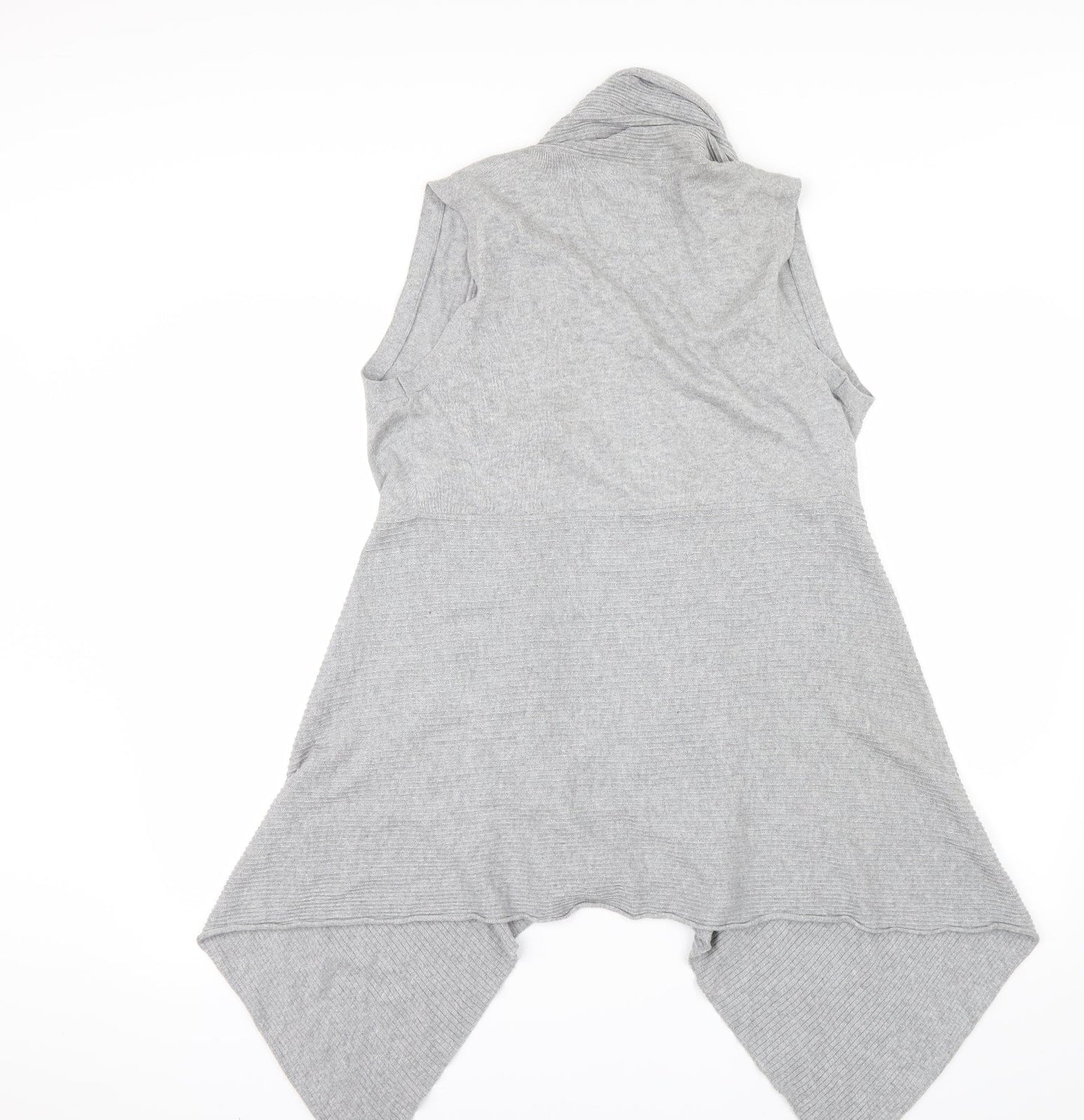 Primark Womens Grey   Cardigan Jumper Size 10
