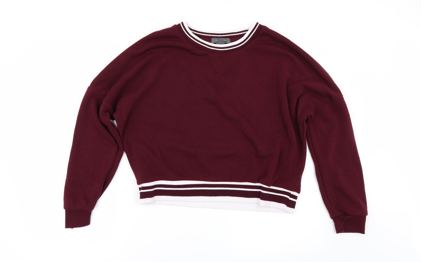 Primark Womens Red   Pullover Sweatshirt Size XS
