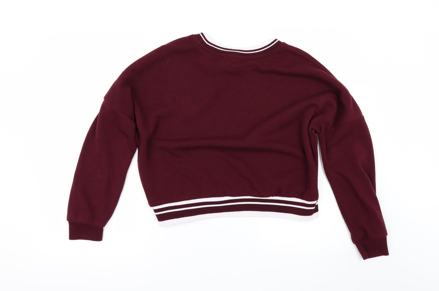 Primark Womens Red   Pullover Sweatshirt Size XS