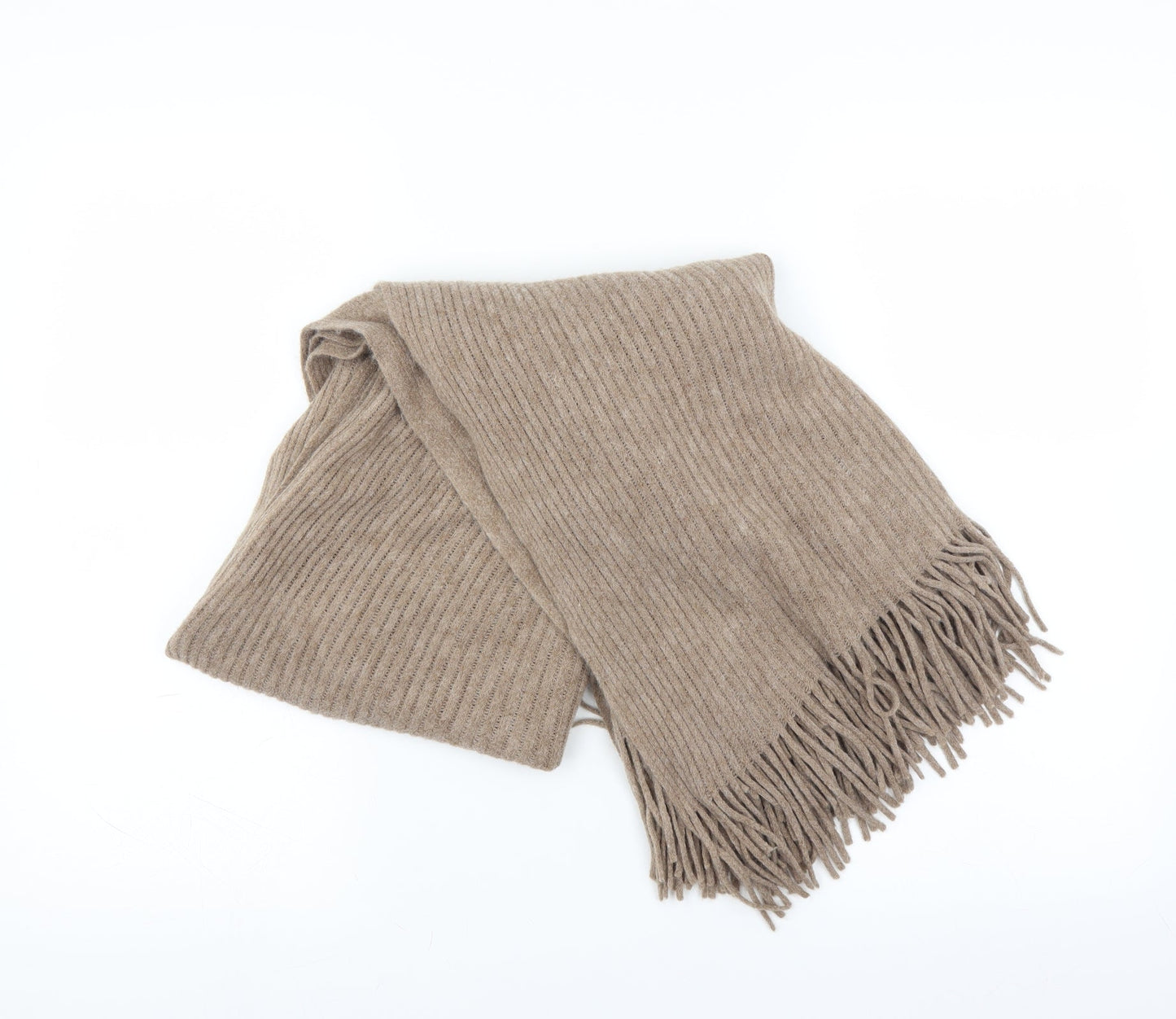 Preworn Womens Brown    Shawl/Wrap   - fringe detail