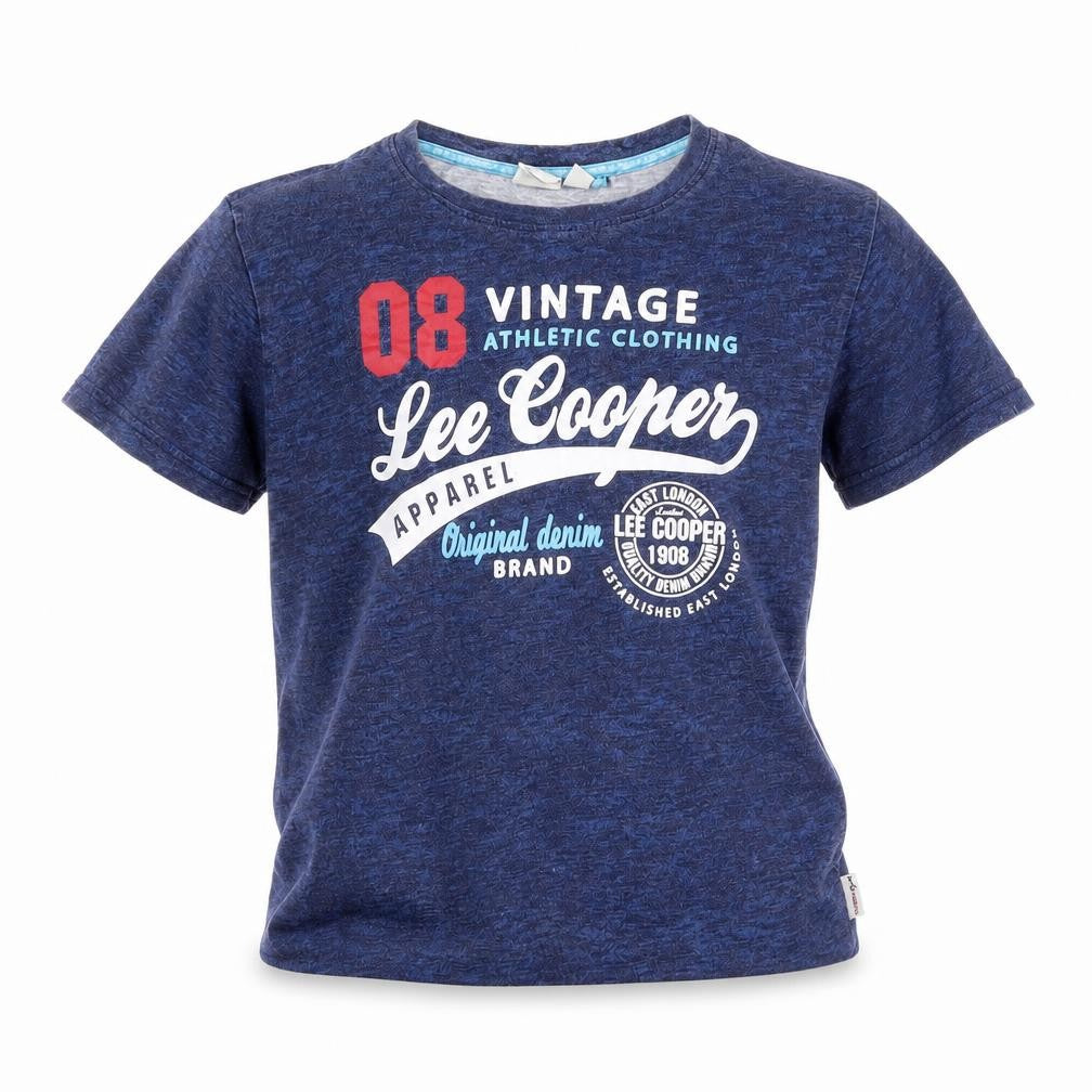 Lee Cooper Boys Blue   Basic T-Shirt Size 9-10 Years