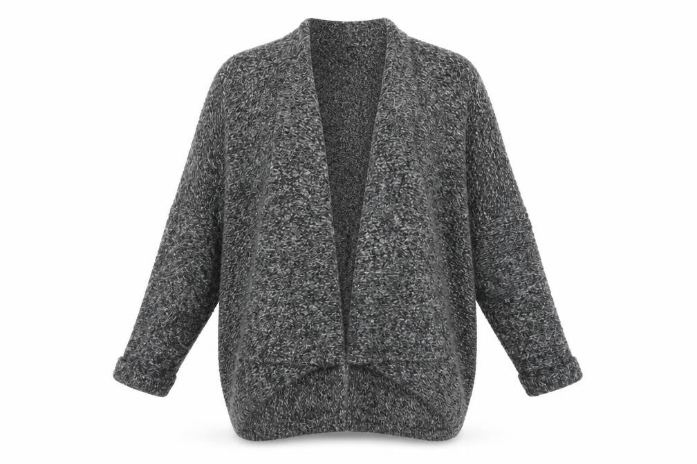 Primark Womens Grey   Cardigan Jumper Size 10