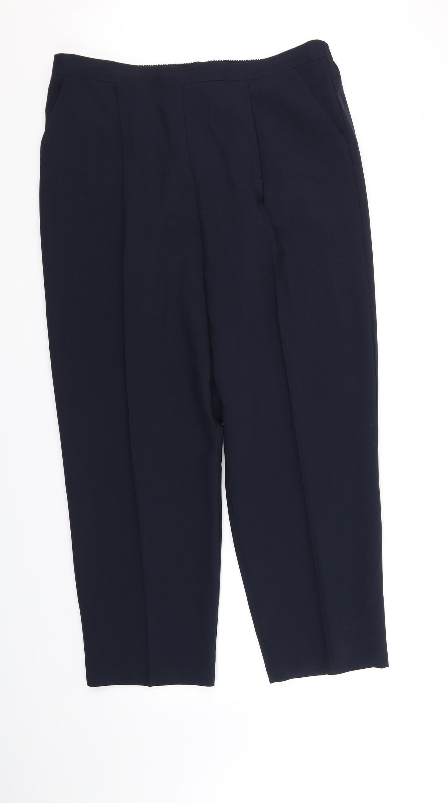 Sarah Hamilton Womens Blue   Trousers  Size 20 L31 in