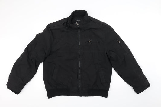 UrbanSpirit Mens Black Houndstooth  Jacket  Size L
