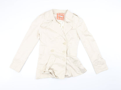 Villa Collection Womens Beige   Jacket  Size M