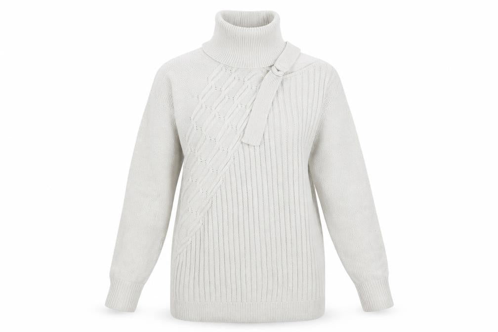 MissLook Womens Beige   Pullover Jumper Size S