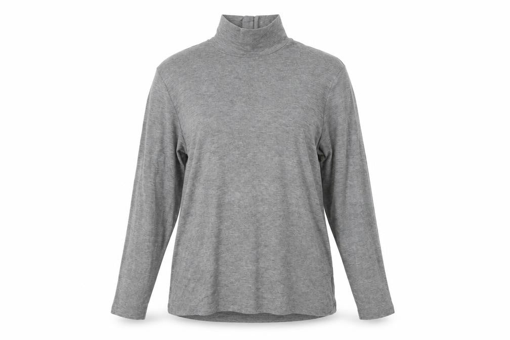 H&M  Womens Grey   Basic T-Shirt Size L