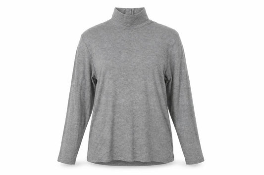 H&M  Womens Grey   Basic T-Shirt Size L